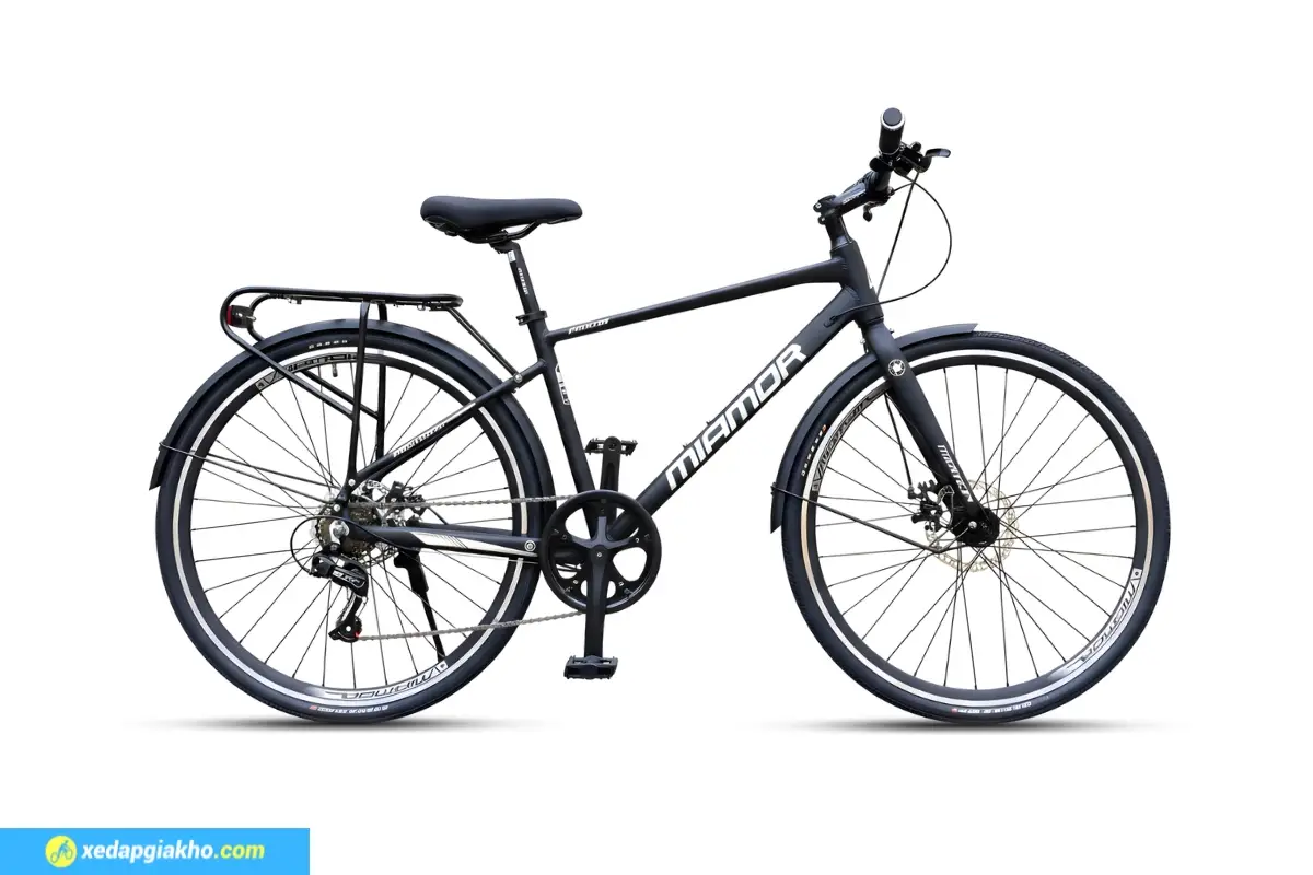 Xe Đạp Touring Miamor 26 Inch Màu Đen Bạc
