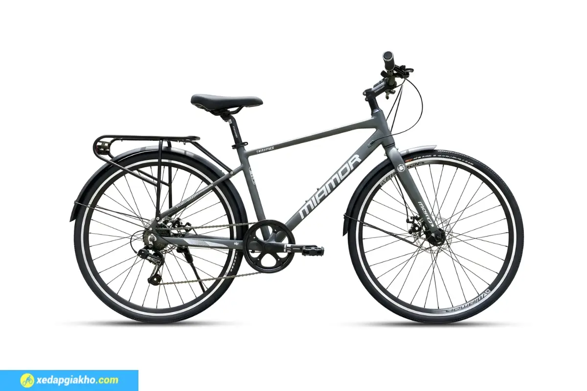 Xe Đạp Touring Miamor 26 Inch Màu Ghi