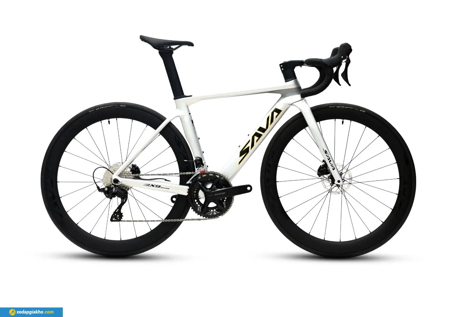 Xe Đạp Đua Sava X9.9 R7120 - Khung Carbon, Shimano 105 6 Xe Đạp Đua Sava X9.9 R7120 - Khung Carbon, Shimano 105