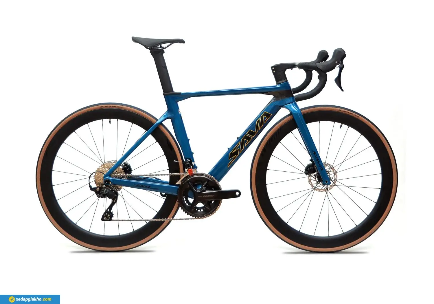 Xe Đạp Đua Sava X9.9 R7120 - Khung Carbon, Shimano 105 3 Xe Đạp Đua Sava X9.9 R7120 - Khung Carbon, Shimano 105