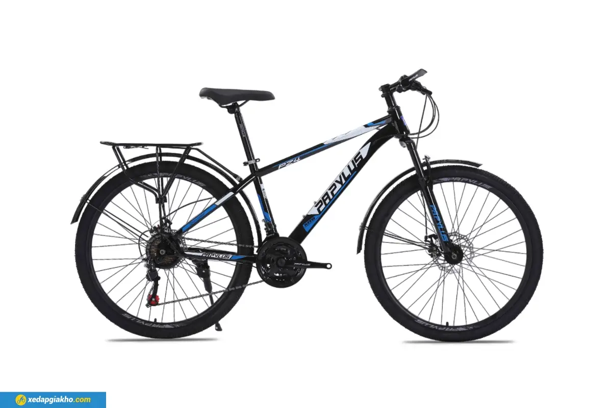 Xe Đạp Địa Hình MTB Papylus PZ4 26 Inch màu đen xanh