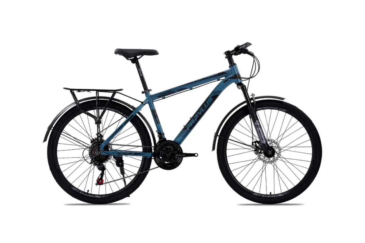 Xe Đạp Địa Hình MTB Papylus PZ6 26 Inch màu xanh đen