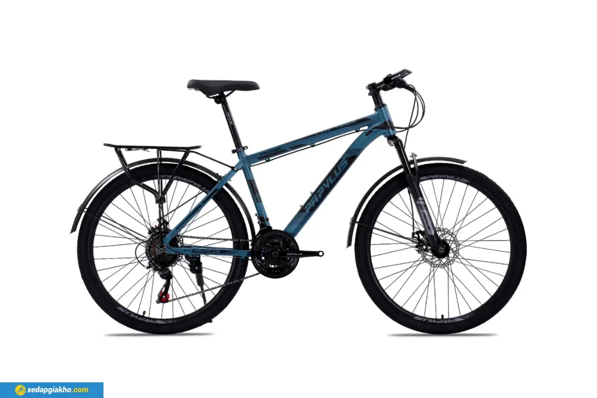 Xe Đạp Địa Hình MTB Papylus PZ6 26 Inch màu xanh đen