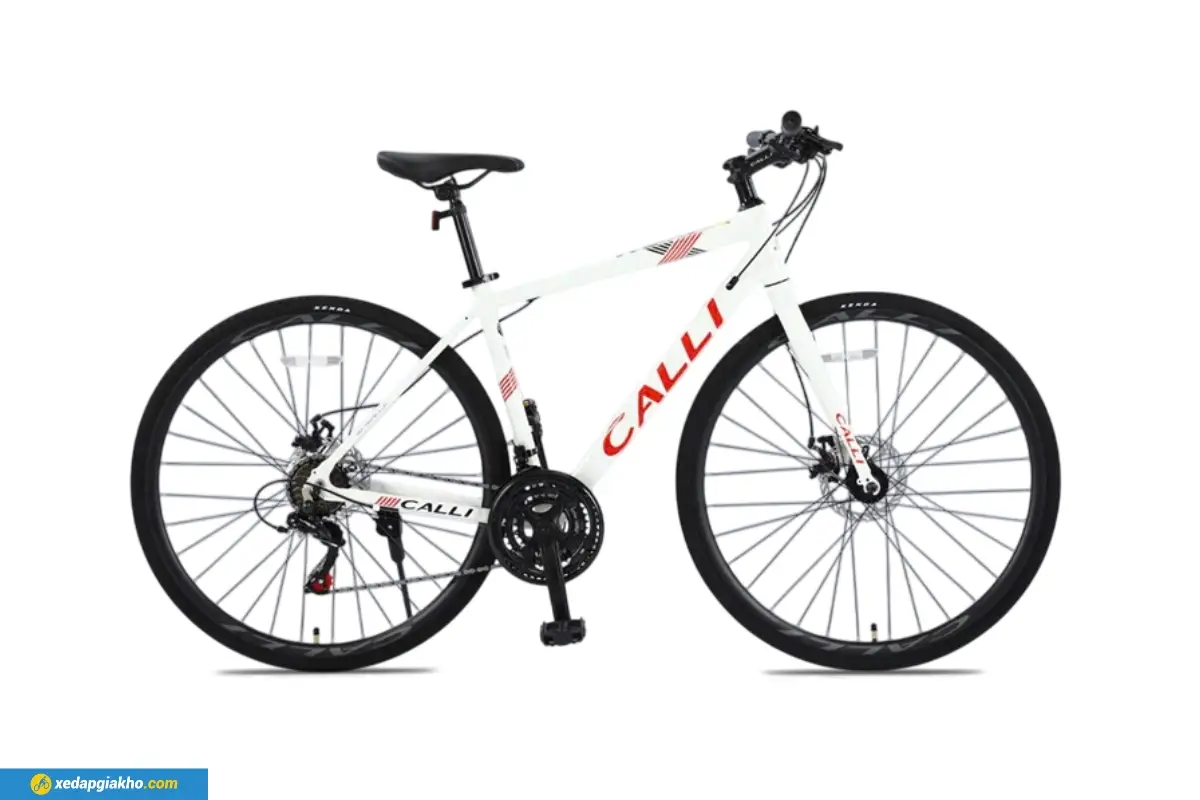 Xe Đạp Touring Calli S1500 Pro màu trắng