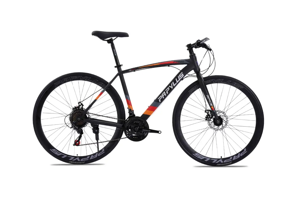 Xe Đạp Touring Papylus PT500 màu đen đỏ