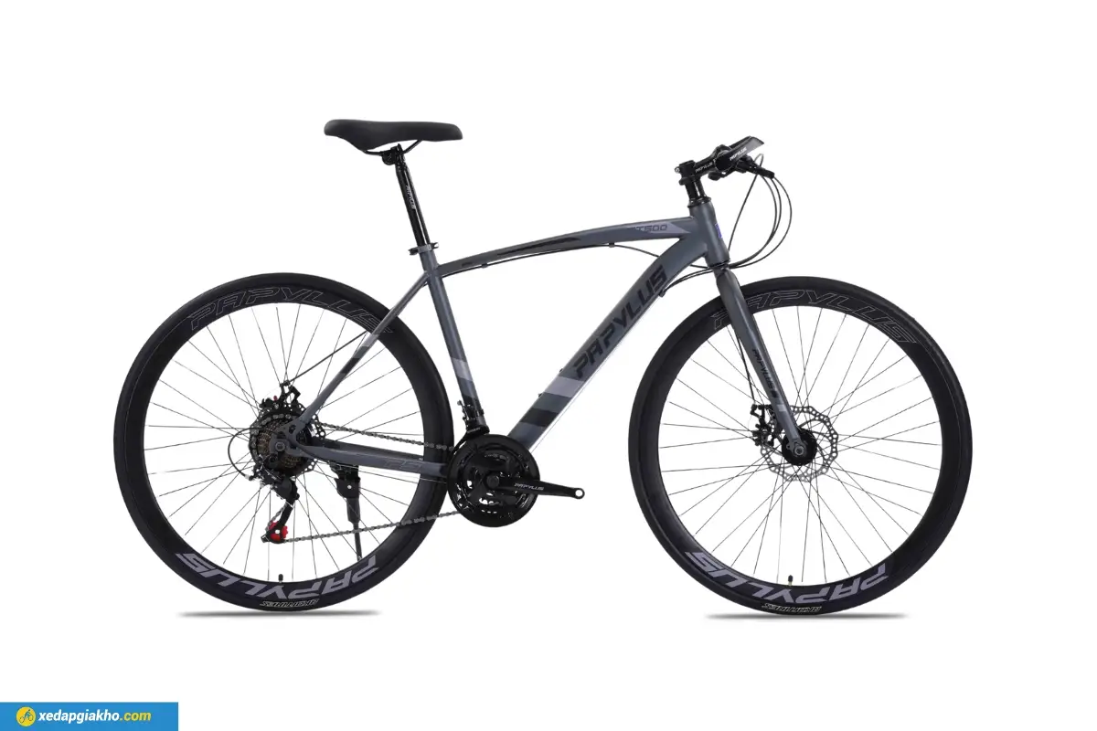 Xe Đạp Touring Papylus PT500 màu xám đen