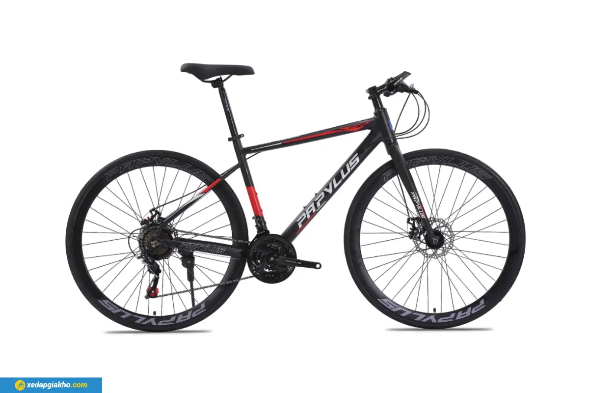 Xe Đạp Touring Papylus PT600 màu đen đỏ