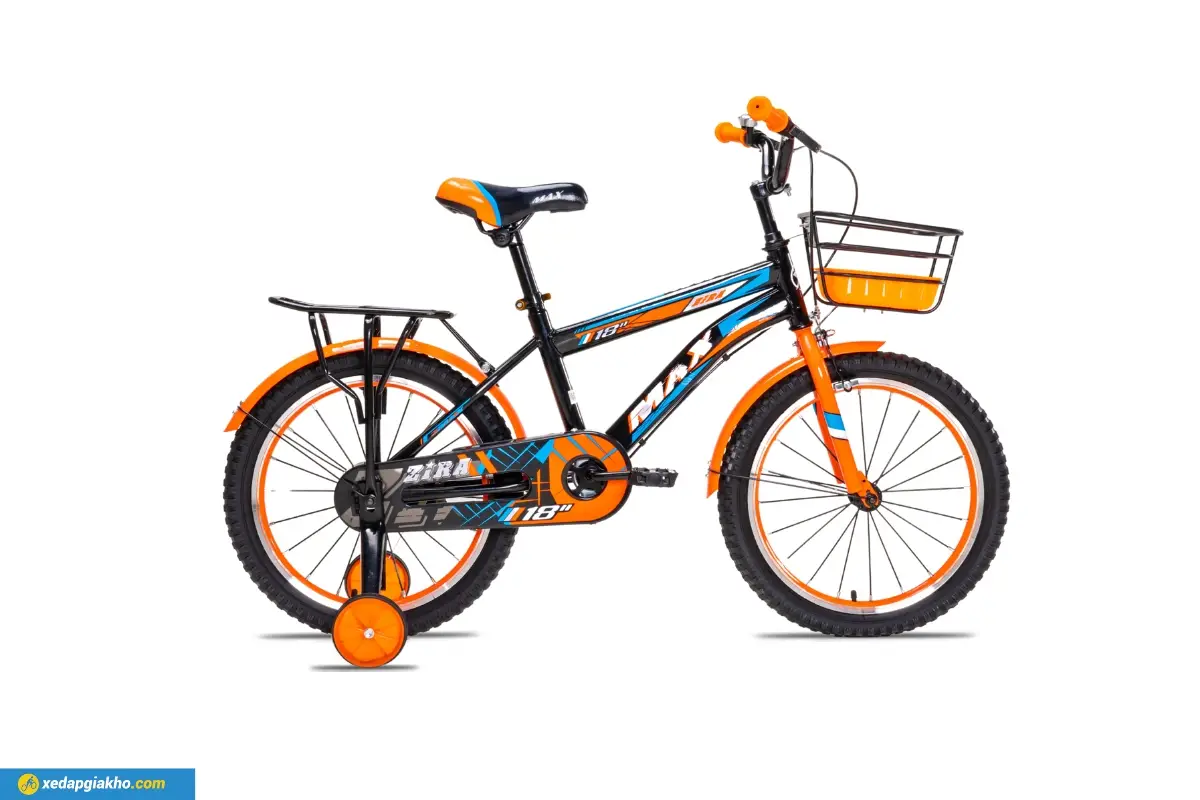 Xe Đạp Trẻ Em Bé Trai Max Bike Zira 2 18 Inch cam