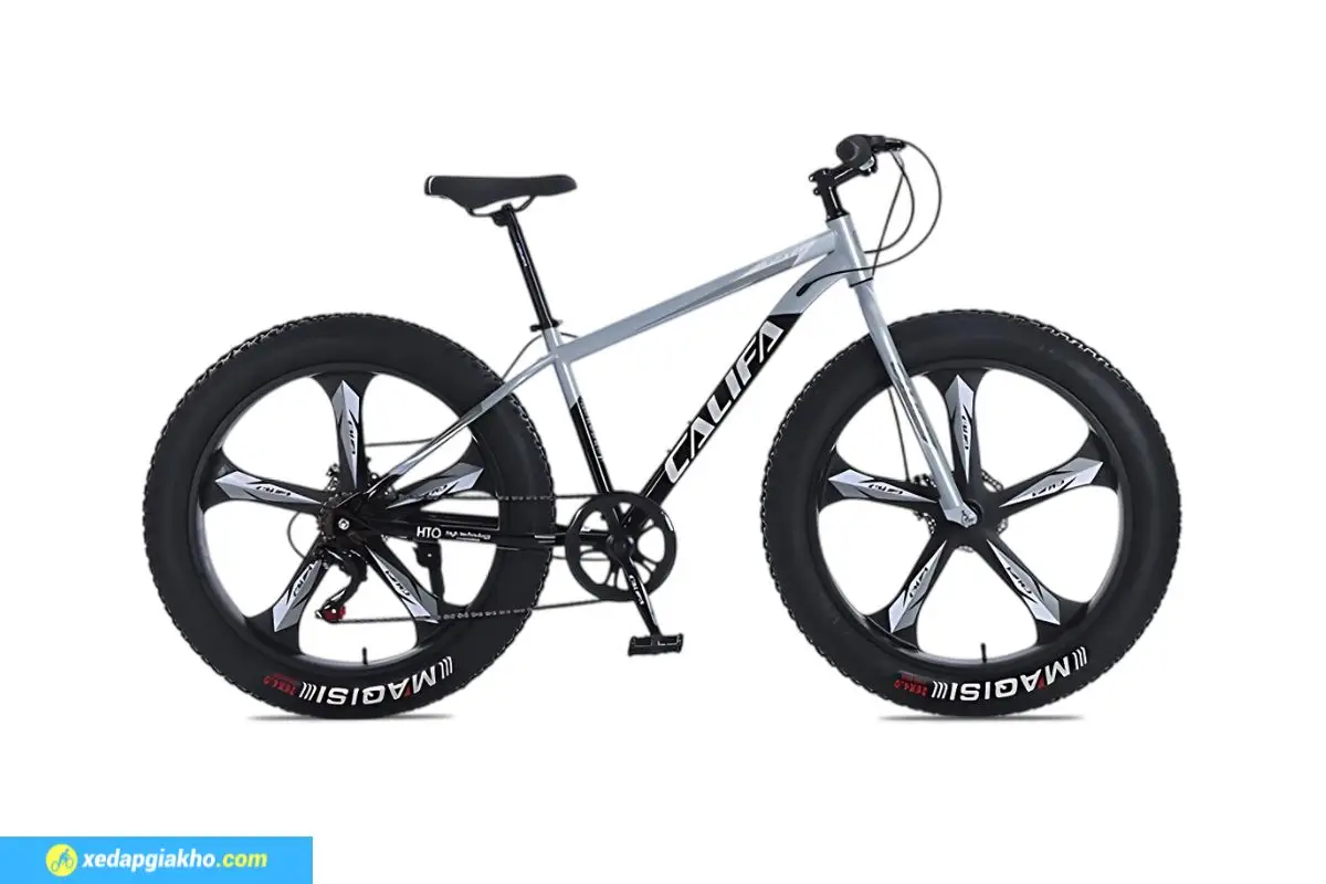 Xe Đạp Bánh Béo Califa Fat X3 26 inch màu ghi