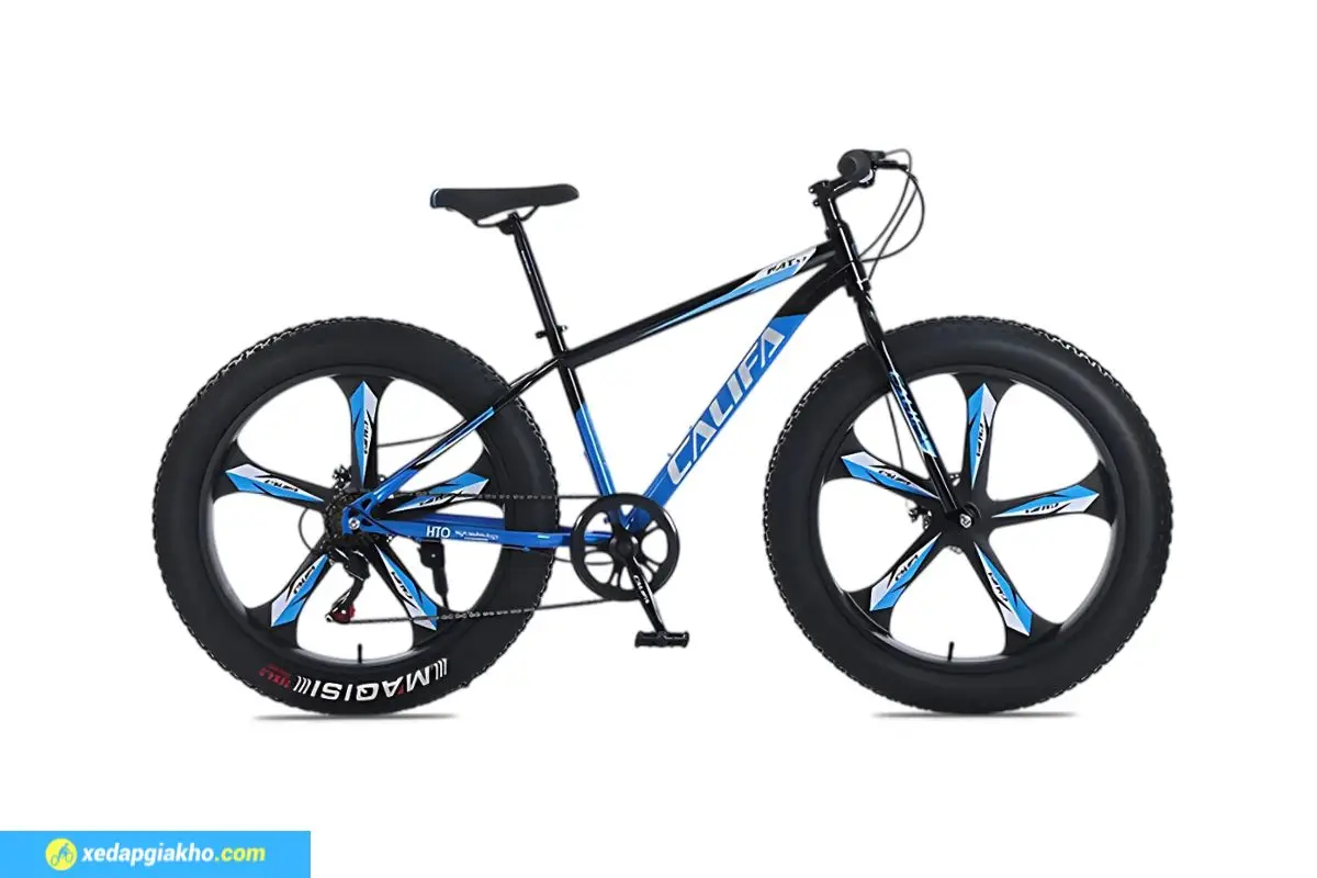 Xe Đạp Bánh Béo Califa Fat X3 26 inch màu xanh dương