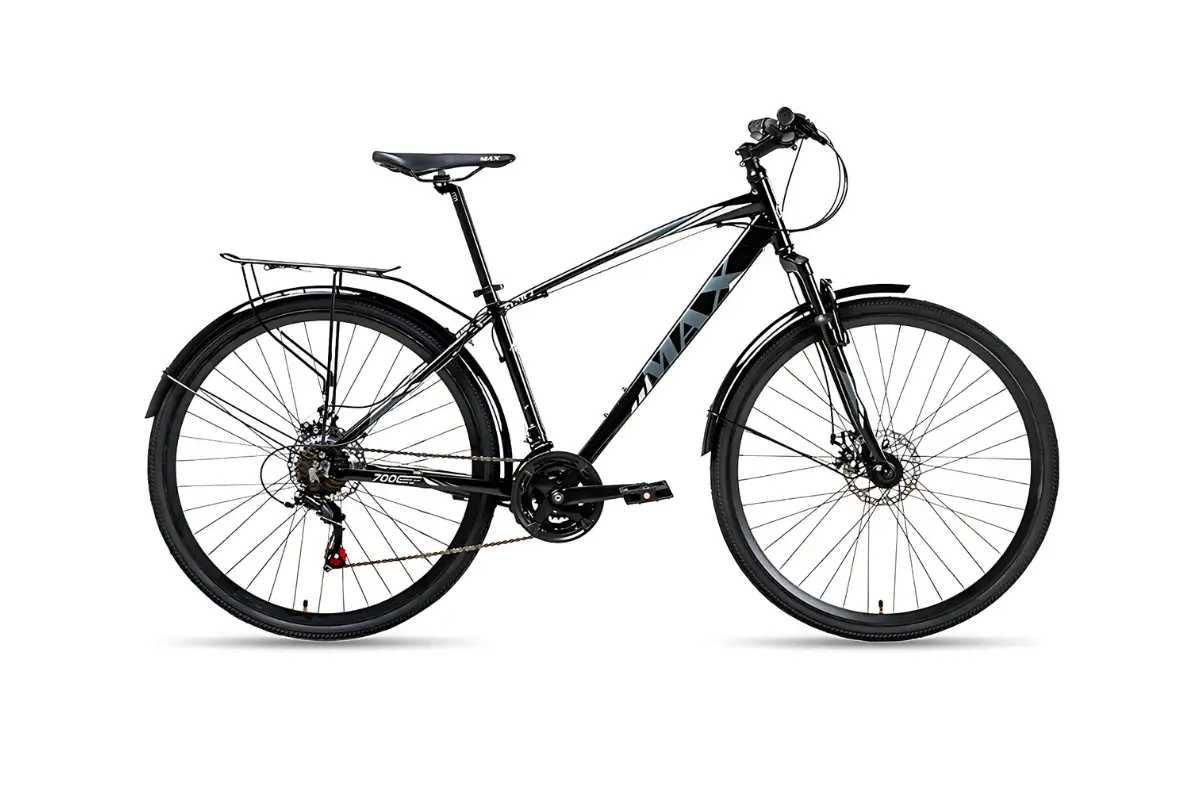 Màu đen Xe đạp touring Max Bike Star 2