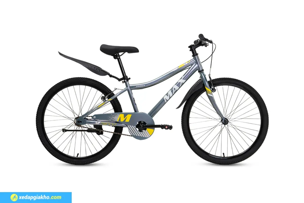 Xe Đạp Thể Thao Max Bike Chubby 3 xám xi măng