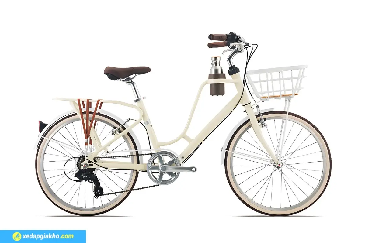 Xe đạp nữ Giant Momentum Ineed Latte màu lá