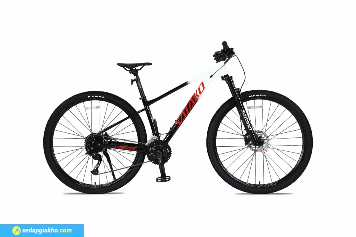 Xe Đạp Địa Hình MTB Satako Formater Gen 2 29 inch màu đen trắng