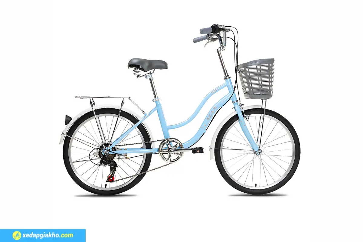 Xe Đạp Trẻ Em Bé Gái Max Bike Mindy 1 22 Inch Xanh Dương