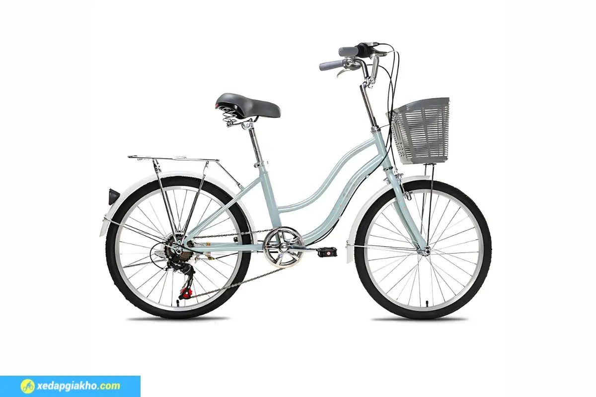 Xe Đạp Trẻ Em Bé Gái Max Bike Mindy 1 22 Inch Xanh Lá