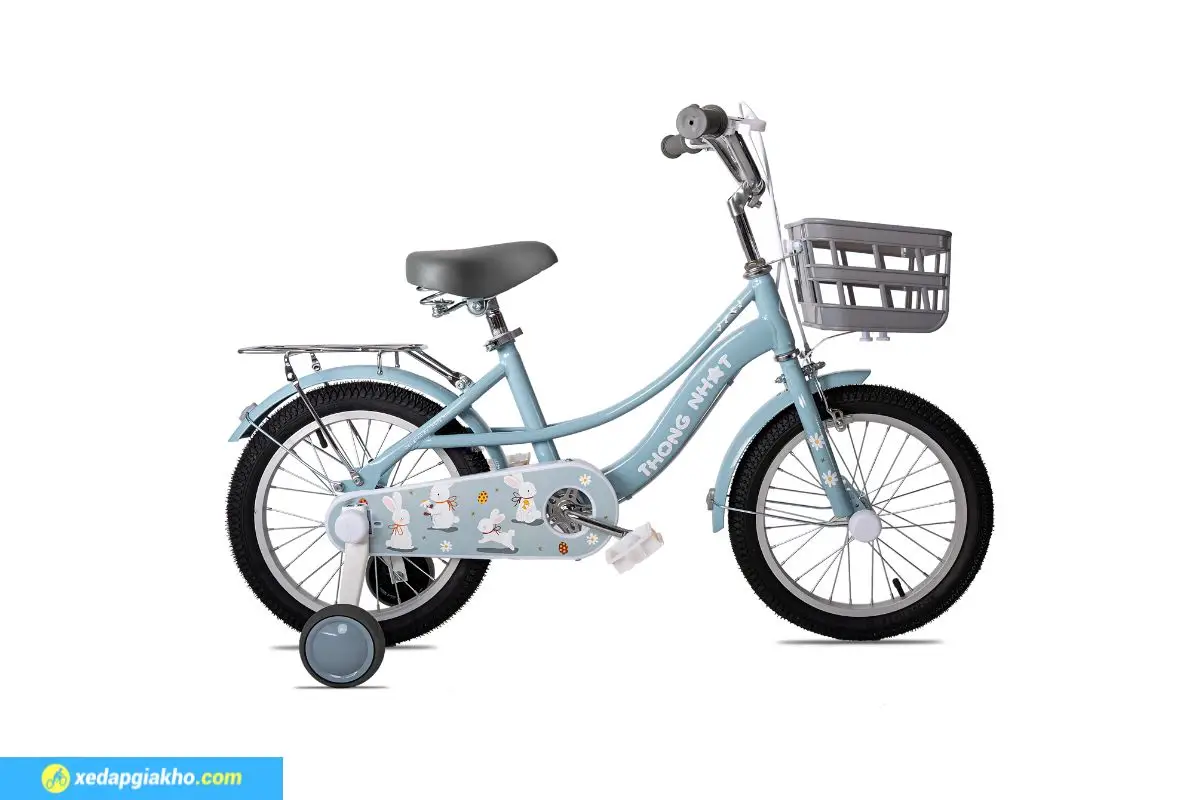 Xe Đạp Trẻ Em Bé Gái Thống Nhất Bunny 16 inch