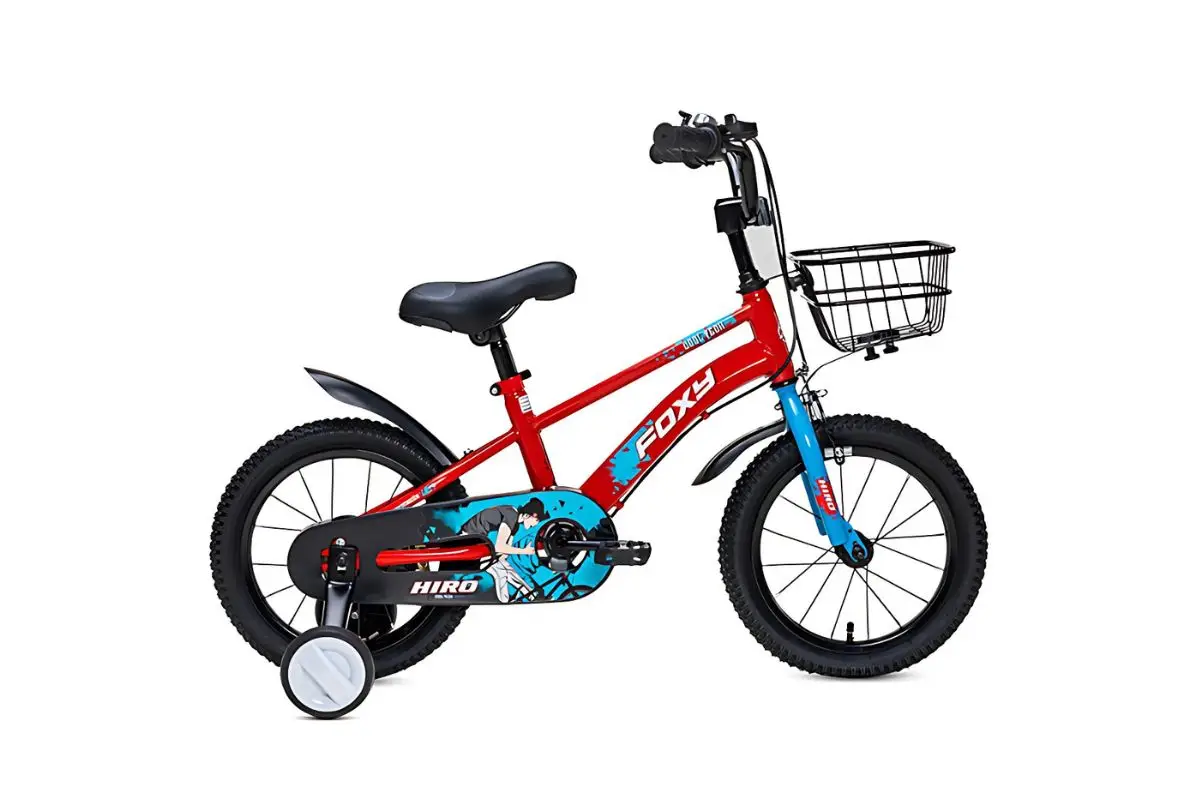Xe Đạp Trẻ Em Bé Trai Foxy Hiro 2 14 Inch