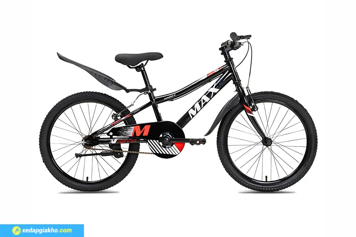 Xe Đạp Trẻ Em Bé Trai Max Bike Chubby 1 20 Inch Màu Đen