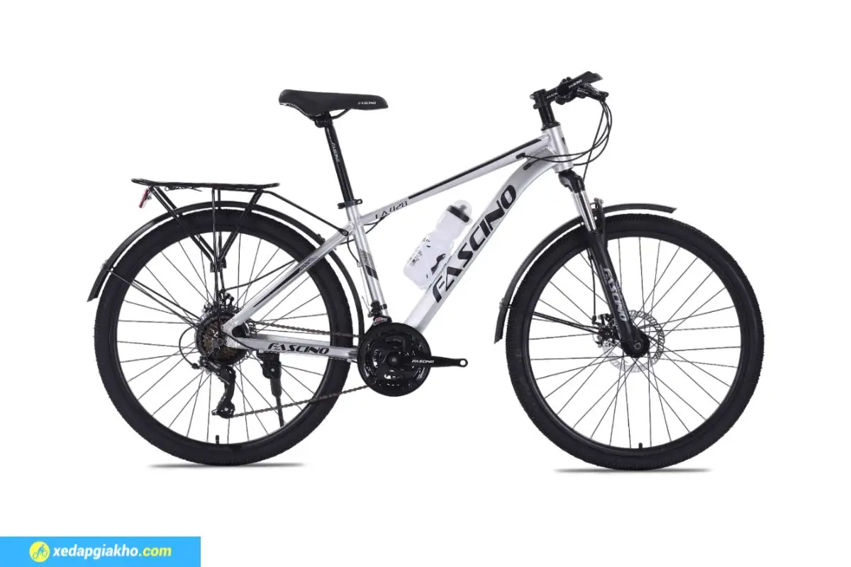 Xe Đạp Địa Hình MTB Fascino 428 26 Inch Bạc Đen