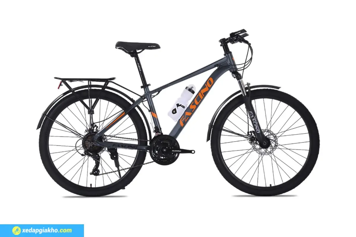 Xe Đạp Địa Hình MTB Fascino 428 26 Inch Ghi Vàng