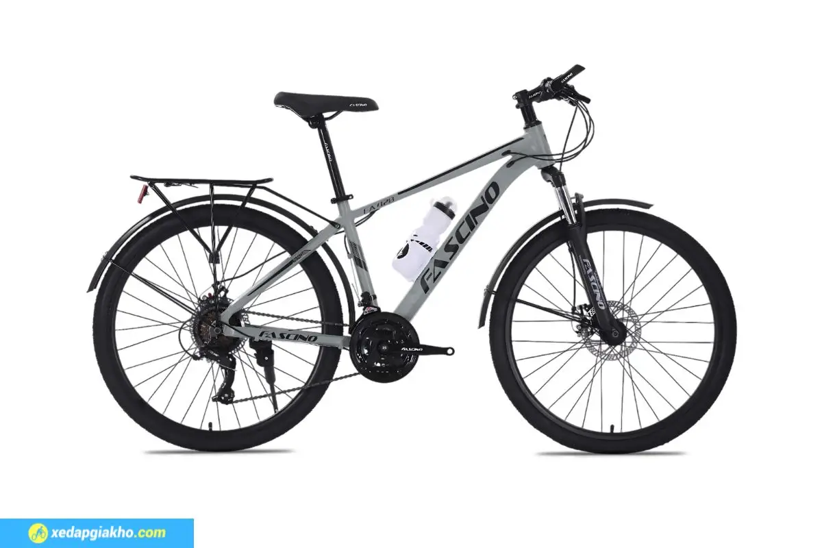 Xe Đạp Địa Hình MTB Fascino 428 26 Inch màu Xám Xi Măng
