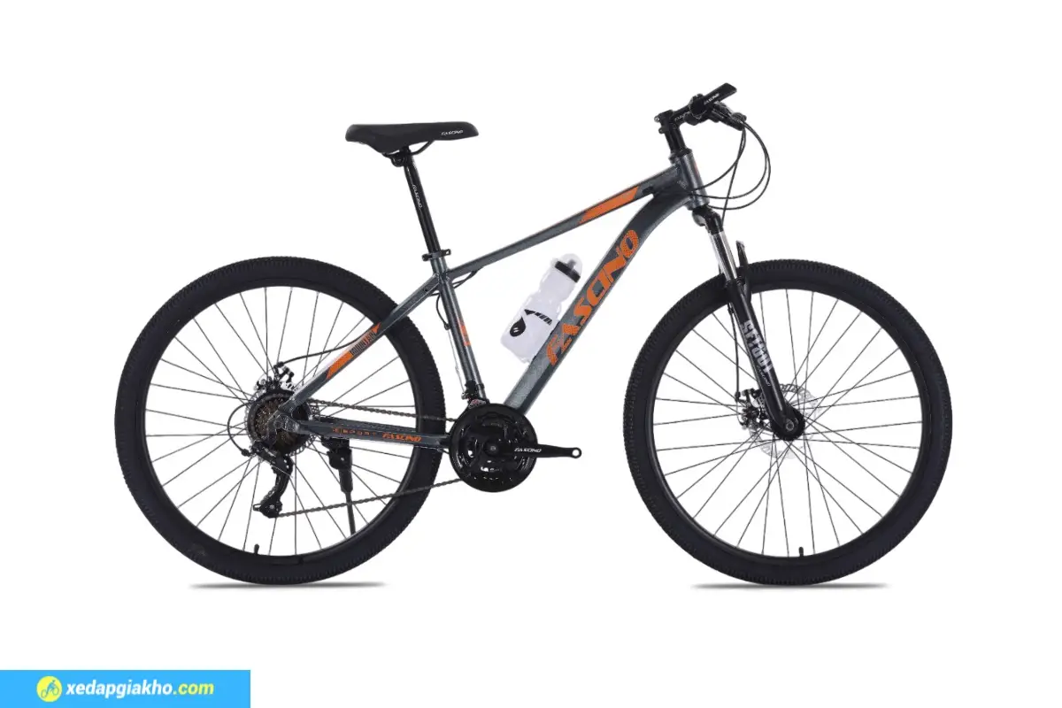 Xe Đạp Địa Hình MTB Fascino 429 27.5 Inch 3 Xe Đạp Địa Hình MTB Fascino 429 27.5 Inch Ghi Vàng