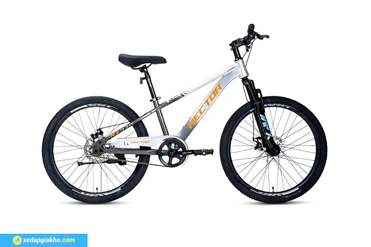 Xe Đạp Địa Hình MTB Hector Look 24 Inch Màu Bạc Xám