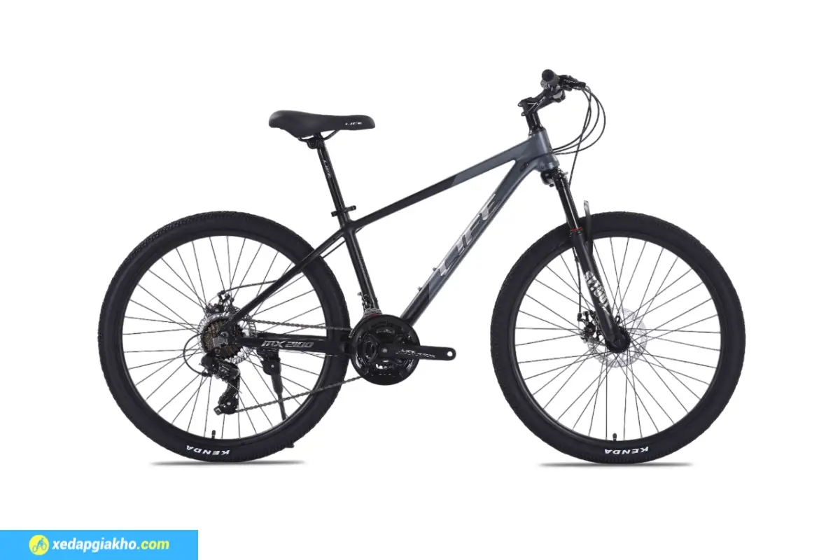 Xe Đạp Địa Hình MTB Life MX2100 26 Inch 3 Xe Đạp Địa Hình MTB Life MX2100 26 Inch Đen Ghi