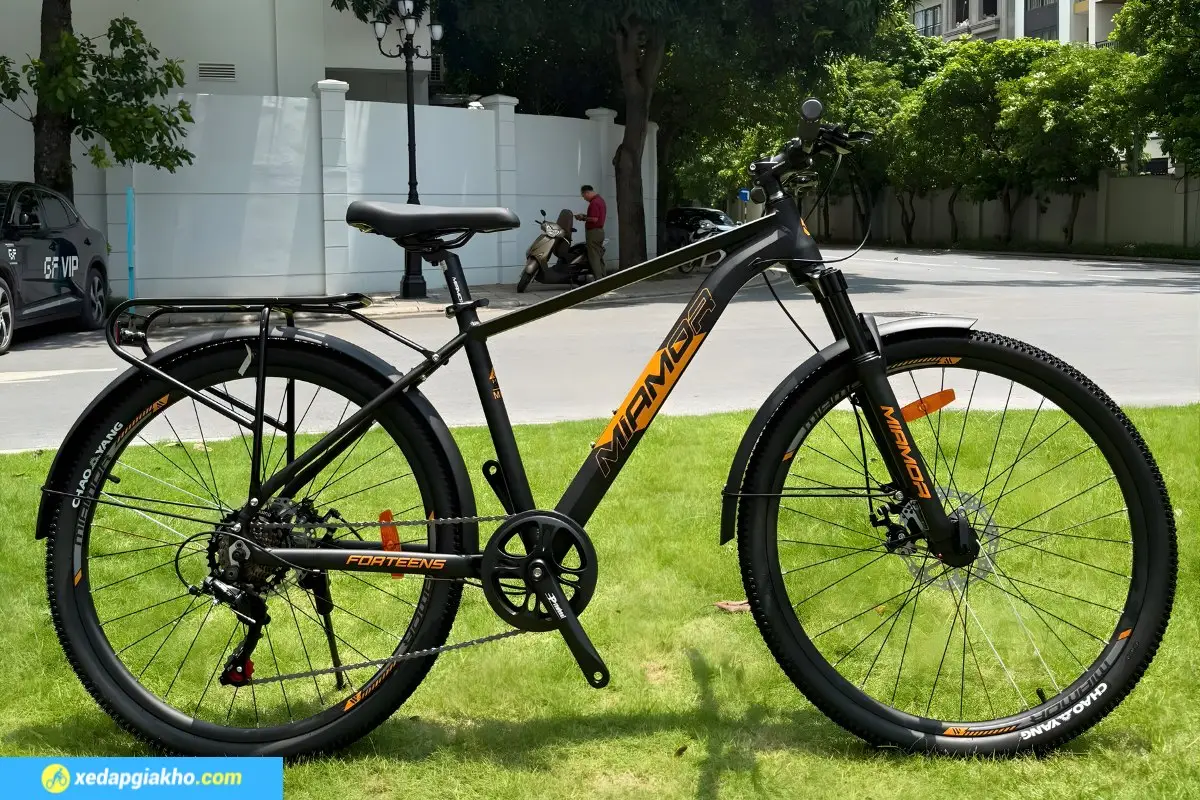 Xe Đạp Địa Hình MTB Miamor Forteen 26 Inch Màu Đen Cam