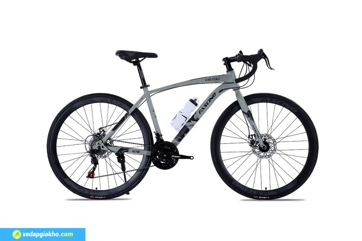 Xe Đạp Đua Fascino FR750 Xám Xi Măng