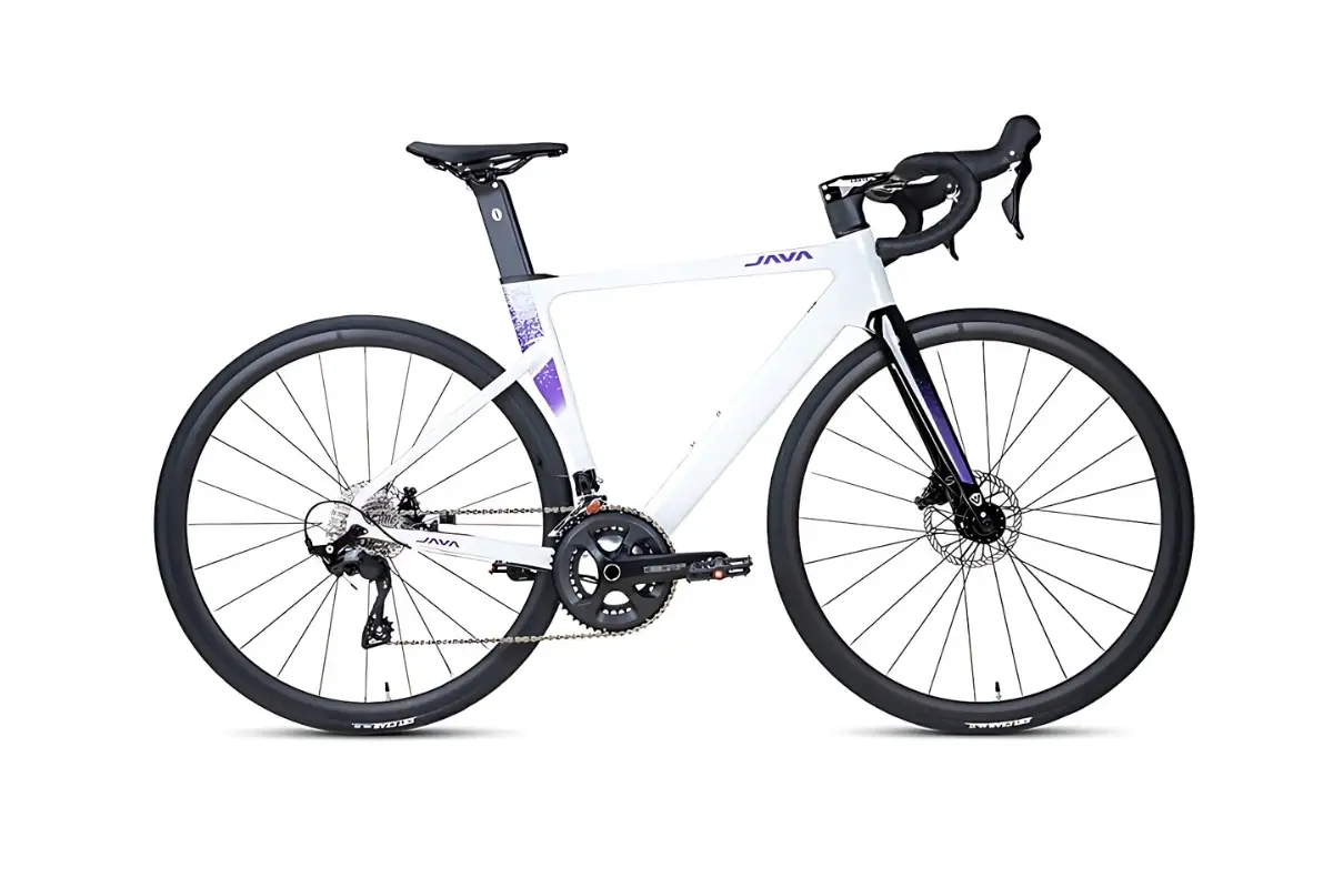 Xe Đạp Đua Java Siluro 6 RX Màu Trắng Tím - Phiên bản cao cấp