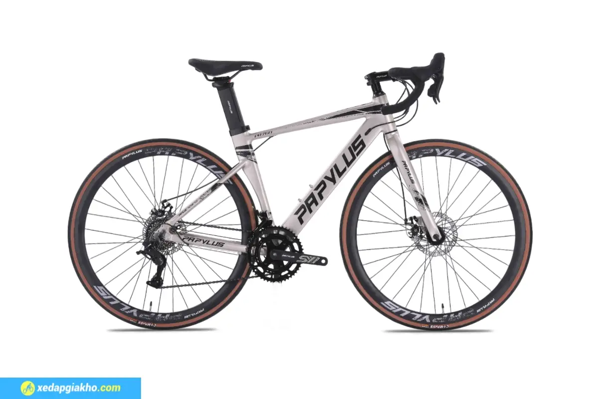 Xe Đạp Đua Papyplus PR760 Màu Vàng Đồng