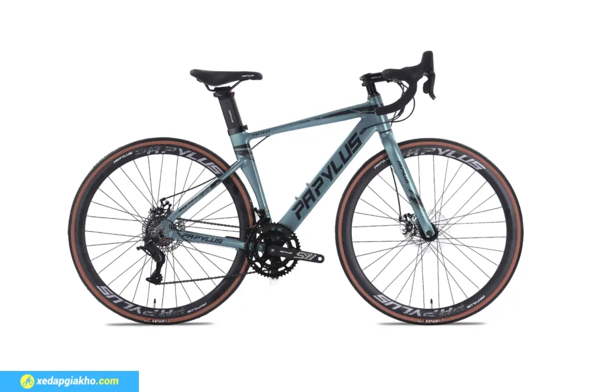 Xe Đạp Đua Papyplus PR760 Màu Xanh Đen