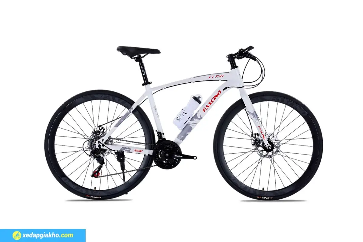 Xe Đạp Touring Fascino FT750 Trắng đỏ