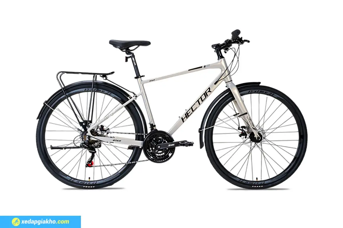 Xe Đạp Touring HECTOR Star 1B Màu Bạc
