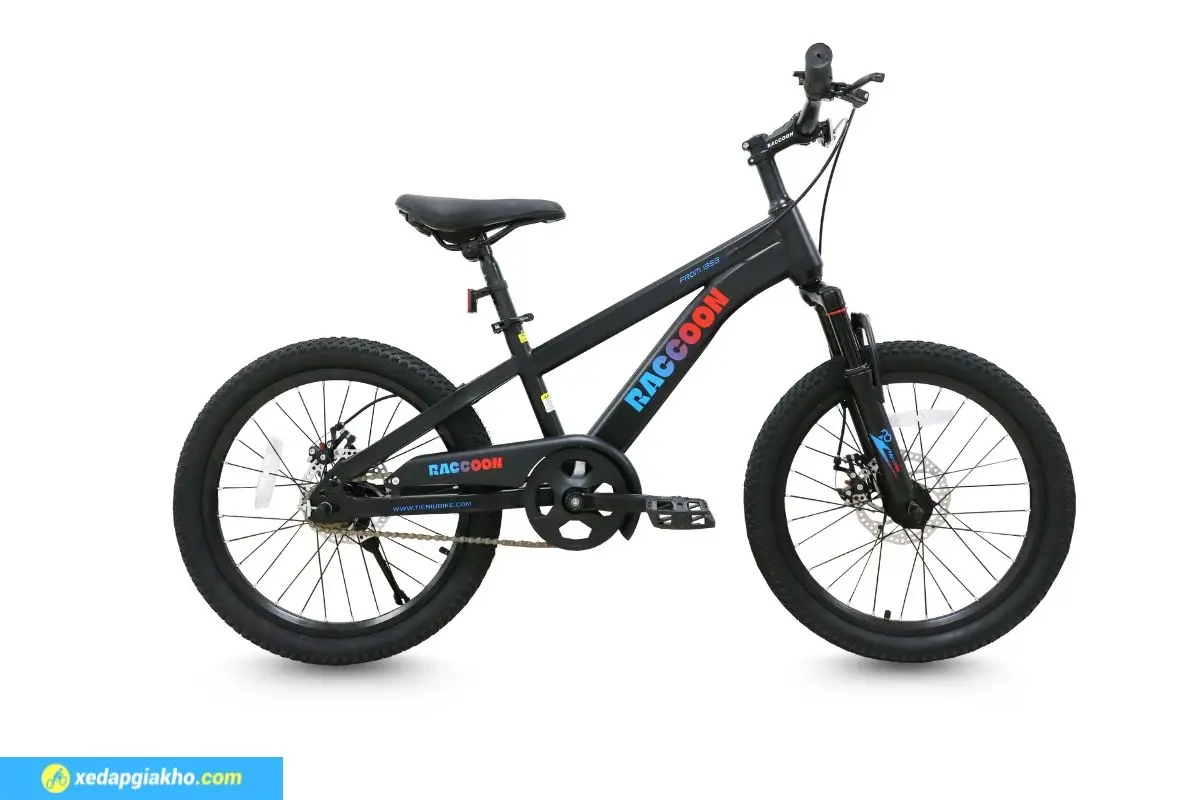 Xe Đạp Địa Hình Trẻ Em Raccoon Dason 20 Inch 4 Xe Đạp Địa Hình Trẻ Em Raccoon Dason 20 Inch Màu Đen