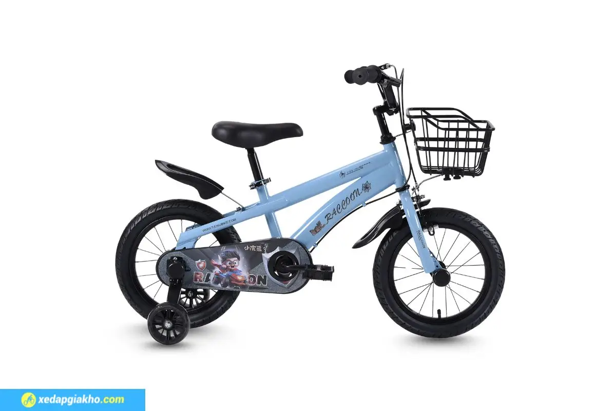Xe Đạp Trẻ Em Raccoon Jason 14 Inch 2 _Xe Đạp Trẻ Em Raccoon Jason 14 Inch Màu Xanh Dương