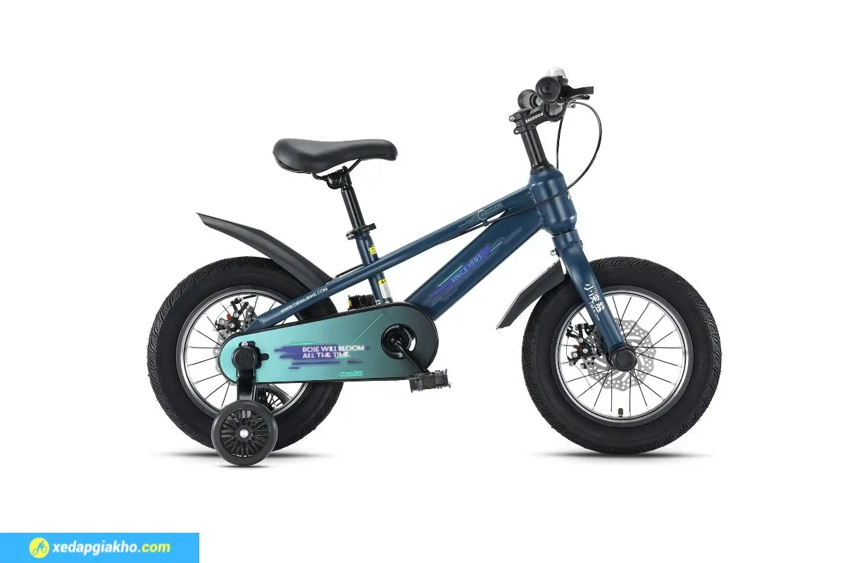 Xe Đạp Trẻ Em Raccoon Tyson 18 Inch Màu Xanh Dương