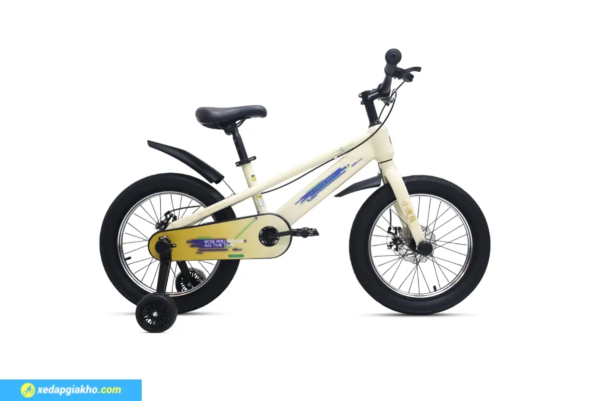 Xe đạp Raccoon Tyson 18 inch màu trắng