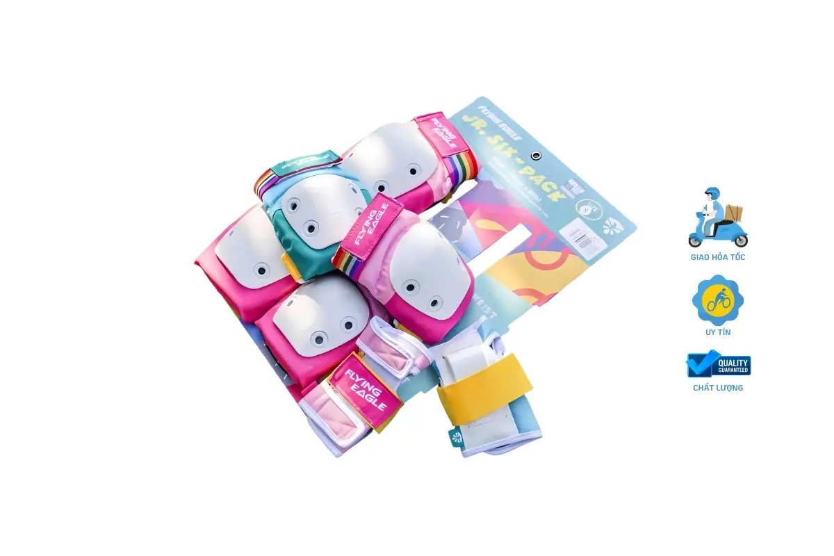 Bộ Bảo Hộ Trẻ Em Centosy Flying Eagle Valiant màu hồng