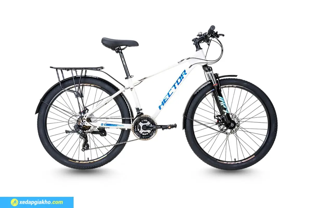 Xe Đạp Địa Hình MTB Hector Lazer 2B 26 Inch Trắng
