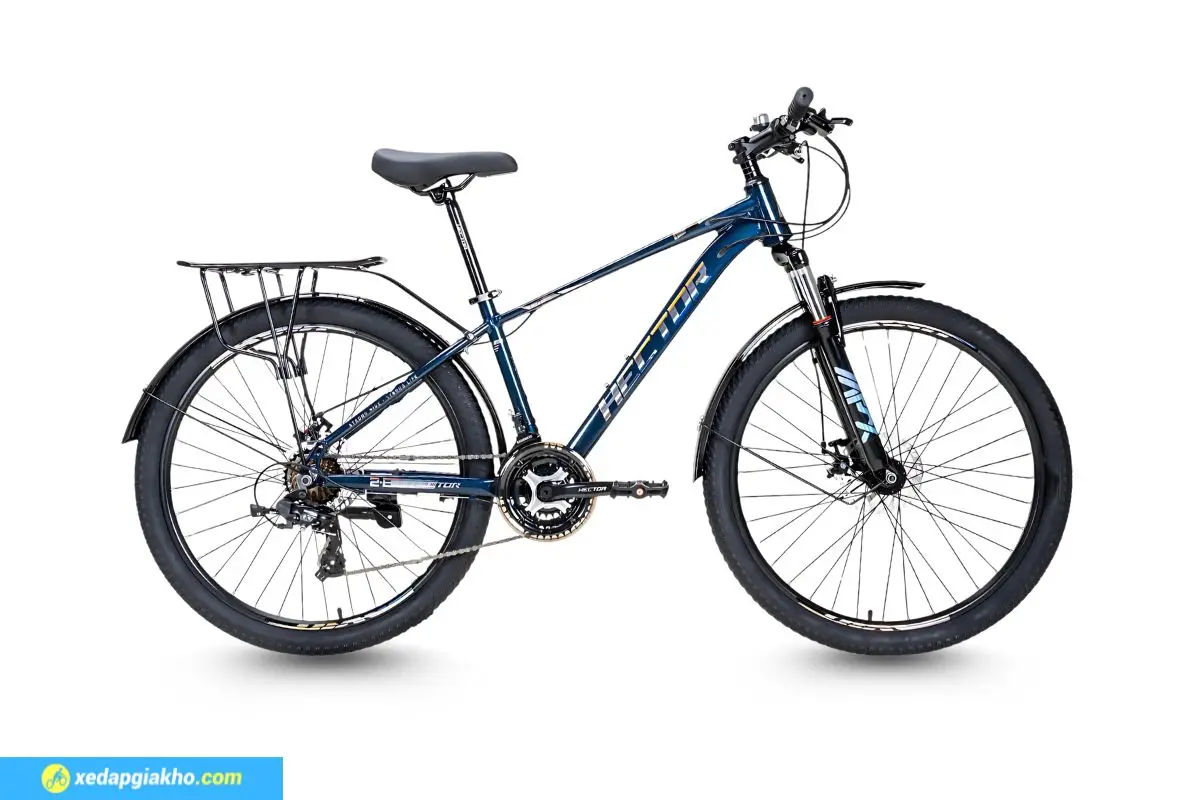 Xe Đạp Địa Hình MTB Hector Lazer 2B 26 Inch Xanh Dương