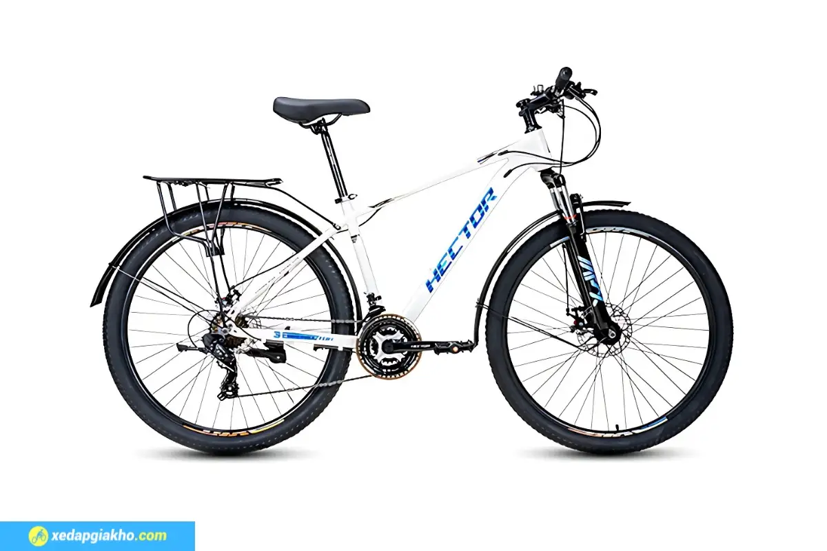 Xe Đạp Địa Hình MTB Hector Lazer 3B 27.5 Inch Màu Trắng
