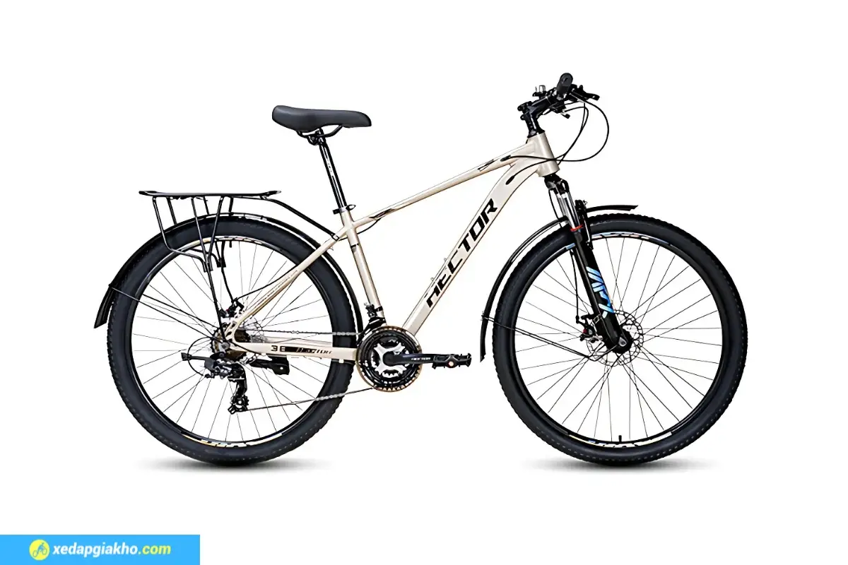 Xe Đạp Địa Hình MTB Hector Lazer 3B 27.5 Inch Màu Vàng Đồng