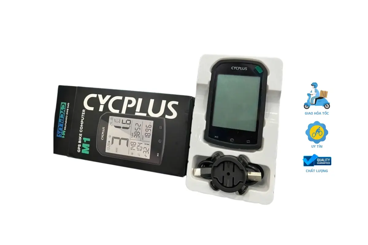 Đồng Hồ Đo Tốc Độ Xe Đạp Không Dây Cyplus M1 1 Đồng Hồ Đo Tốc Độ Xe Đạp Không Dây Cyplus M1
