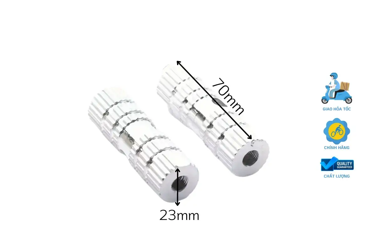 Gác Chân Xe Đạp Nhôm Vặn Ốc Cốt