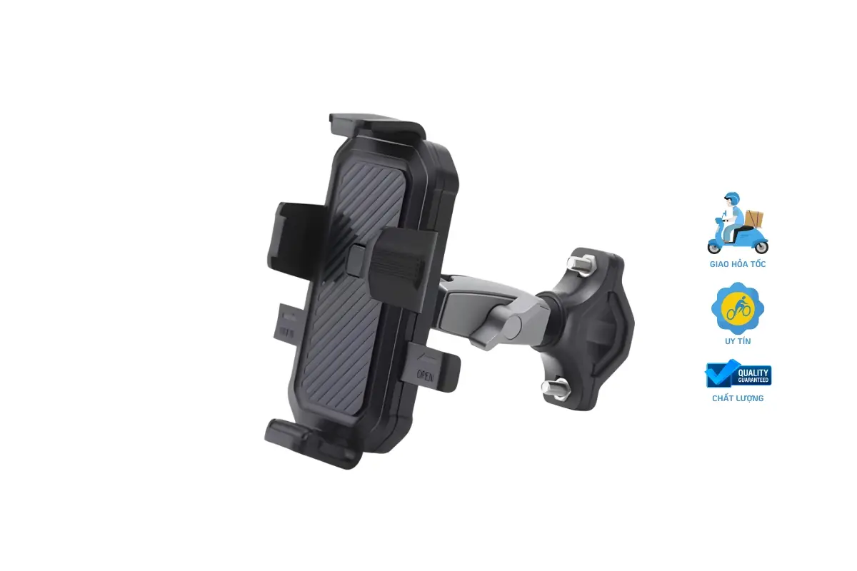 Giá Đỡ Điện Thoại Gắn Ghi Đông Xe Đạp Chắc Chắn 1 Giá Đỡ Điện Thoại Xe Đạp 360 Độ Cao Cấp