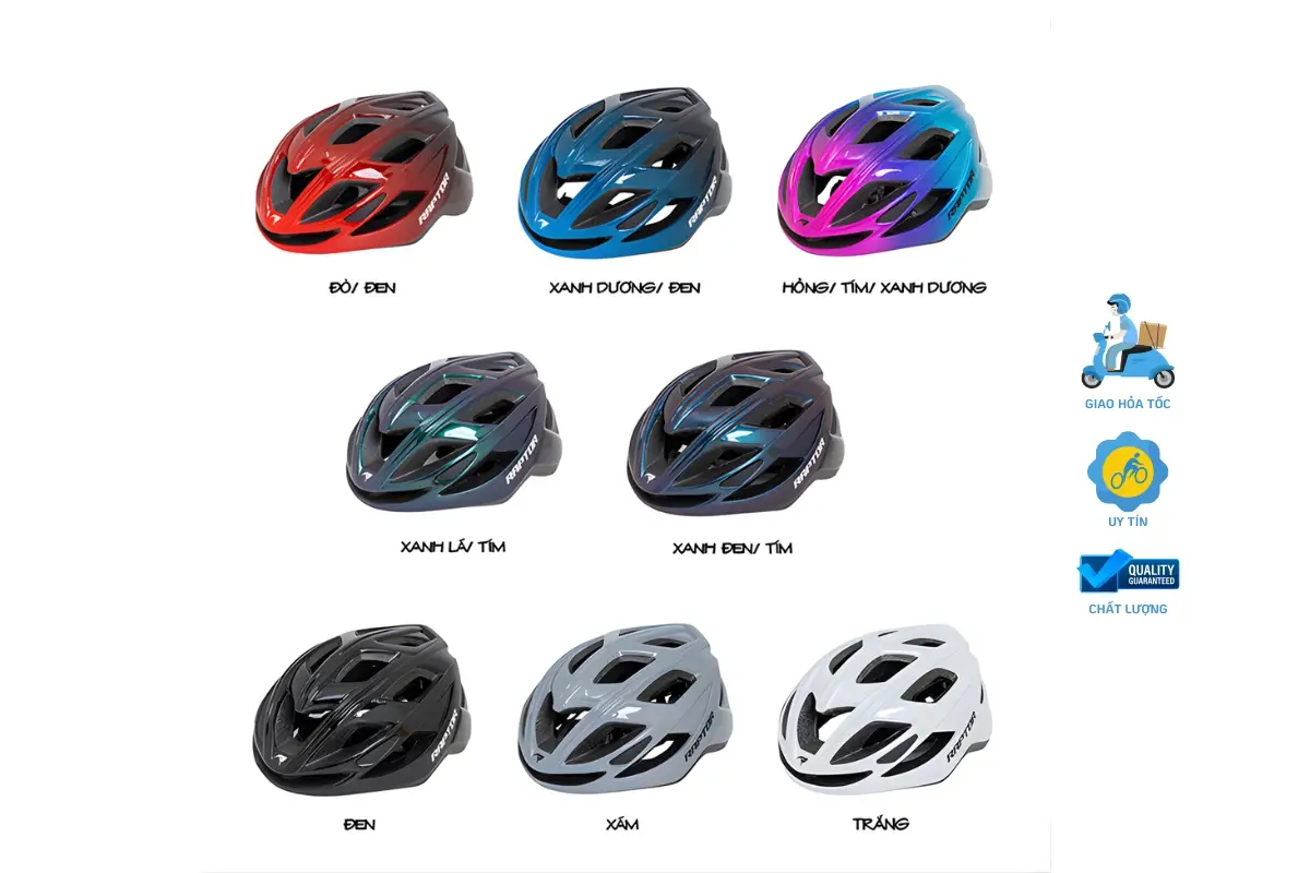 Nón bảo hiểm thể thao Raptor A2