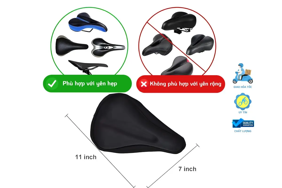 Đệm Yên Xe Đạp Raca